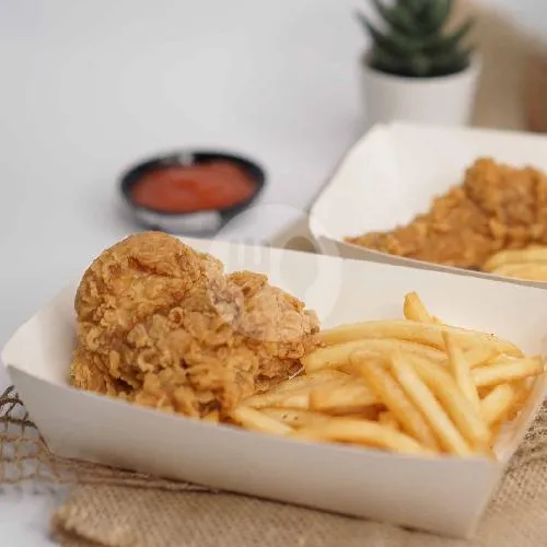Kentang Goreng Bossa Fried chicken