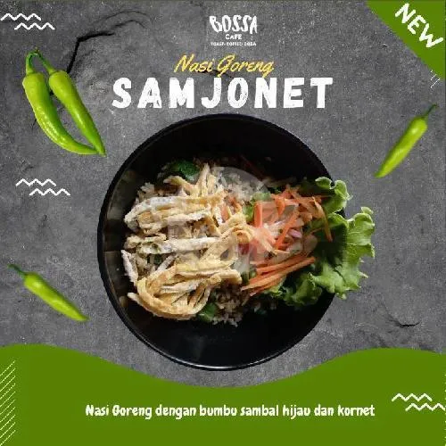 Nasi Goreng Bossa Sambal Hijau Korned (Samjonet)